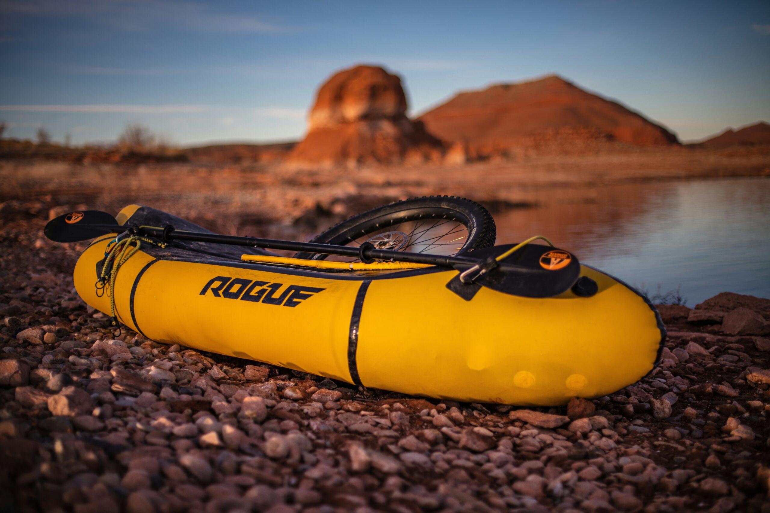 surfboard luggage on beach